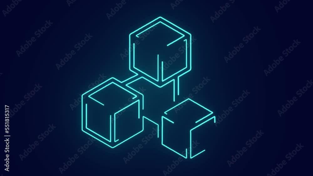 Blockchain to secure cryptocurrencies and bitcoin for online payments and money transaction animation Blockchain to secure cryptocurrencies and bitcoin for online payments and money transaction animation