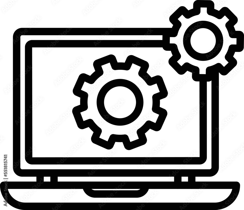 Online Configuration Vector Icon
Online Configuration Vector Icon