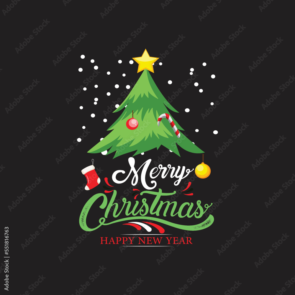 Christmas T-Shirt typography SVG Design Vector File Christmas T-Shirt typography SVG Design Vector File