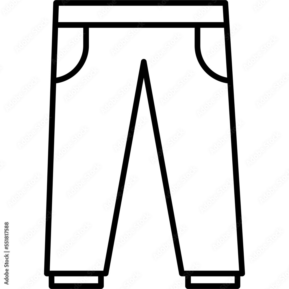 Trousers Icon Trousers Icon