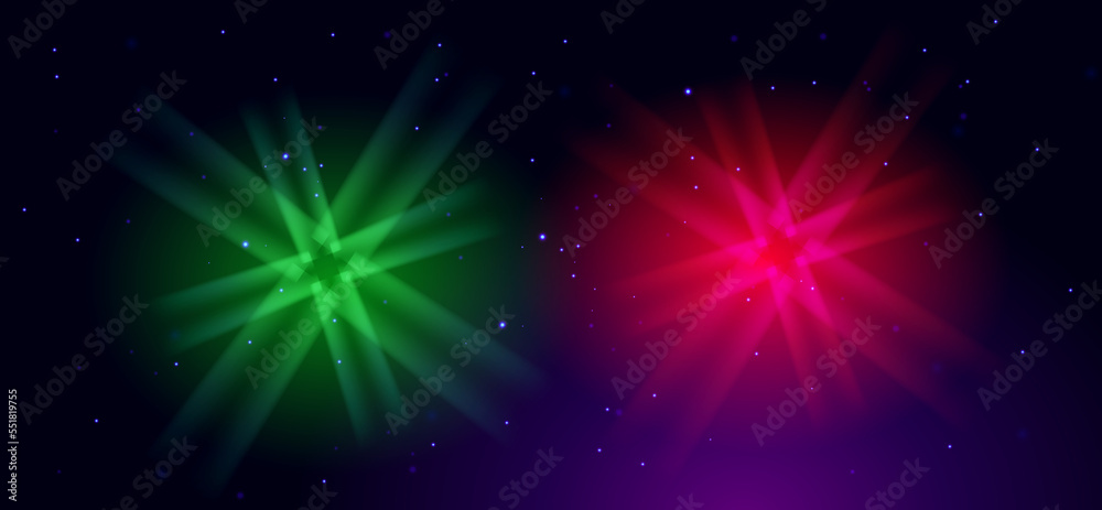 Glowing background Glowing background