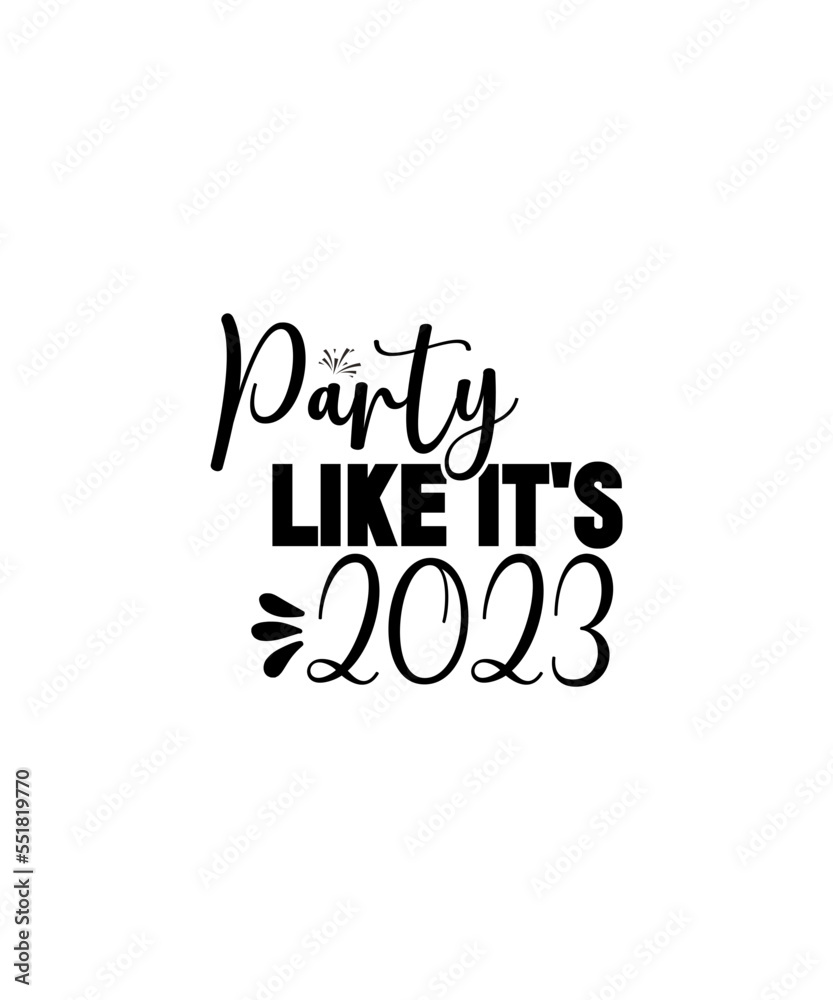 New Year Bundle, New Years Svg Bundle, New Year's Eve Quote, Cheers 2023, Happy New Year Clip Art, New Year 2023, Quotes New Years Svg