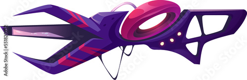 Canvas Print Space blaster