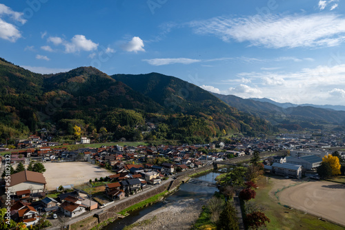 山陰の小京都　秋の津和野の眺め 島根県 © doraneko777