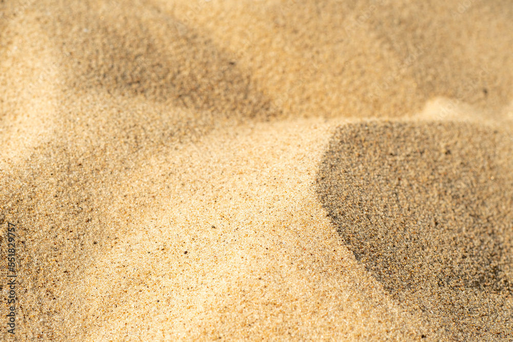 Close-up of a small dune of sand. Close-up of a small dune of sand.