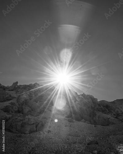El Teide rocky surface 