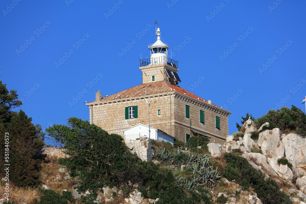 Lighthouse in Croatia - Susac Island