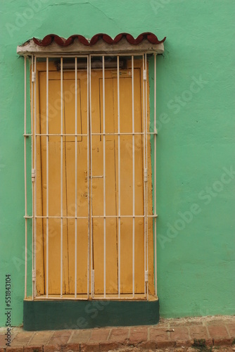 window with shutters