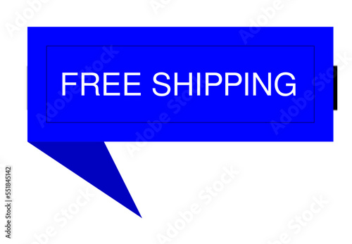 free shipping button