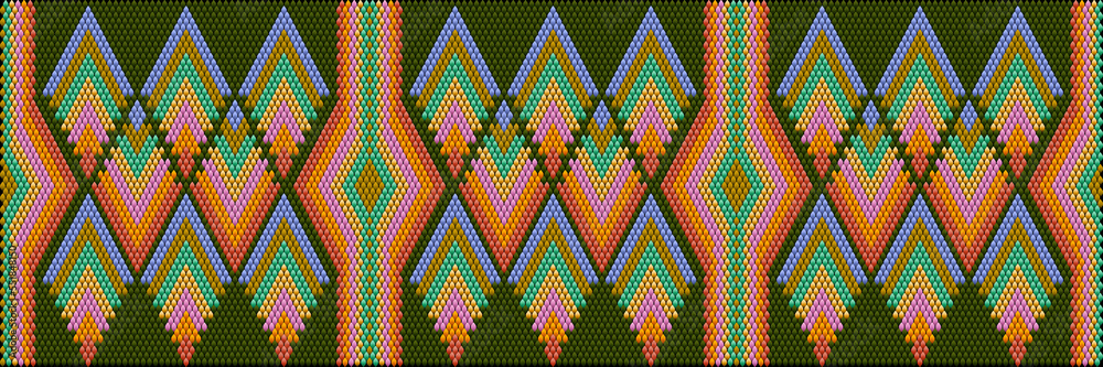 Pattern, ornament,  tracery, mosaic ethnic, folk, national, geometric  for fabric, interior, ceramic, furniture in the Arabian  style.