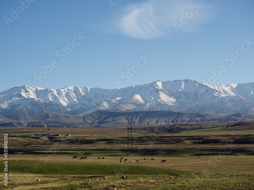 Mountains of the Western Tien Shan near the village of Kaskasu, Kazakhstan © Daria