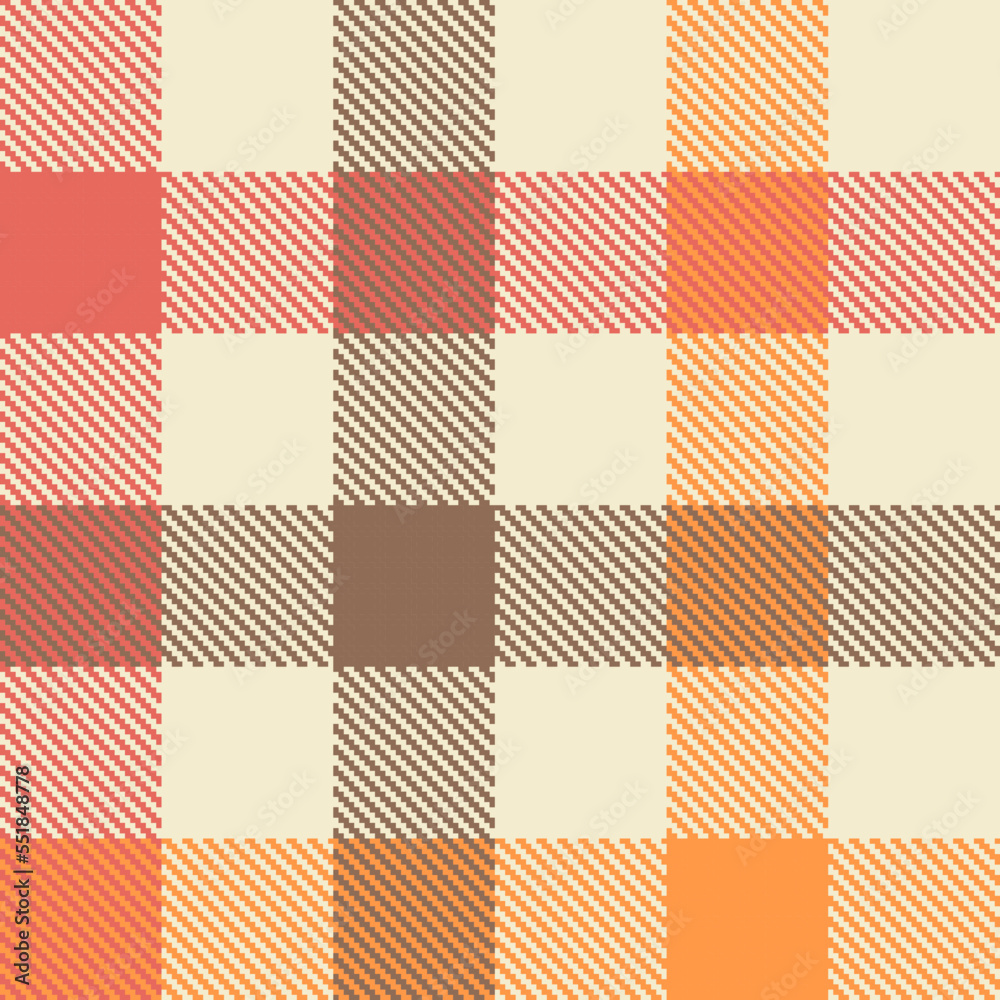 Check plaid seamless pattern background.