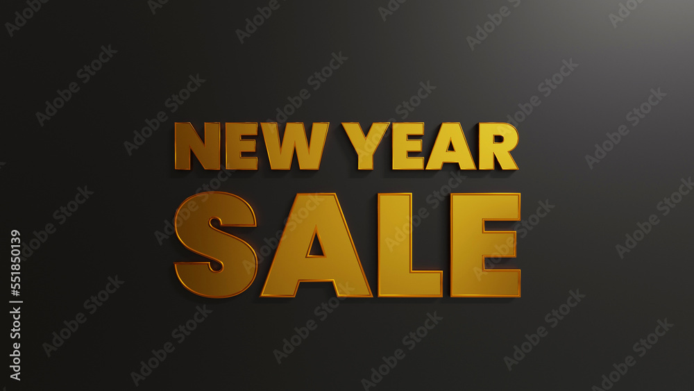 Gold New Year Sale