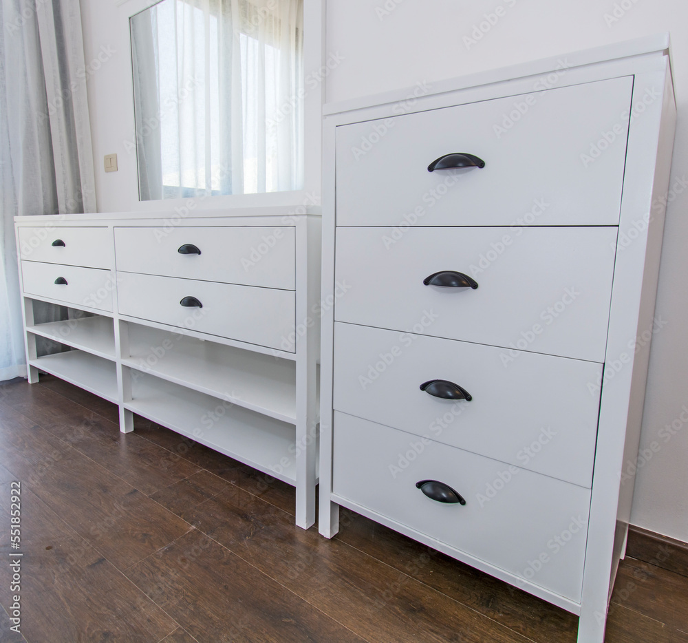 bespoke handmader bed room chest of draws and dresser in white wood finish bespoke handmader bed room chest of draws and dresser in white wood finish