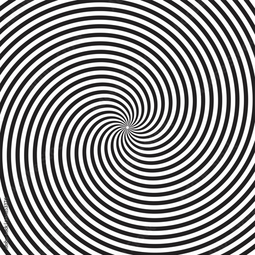 Lines in Circle Form . Spiral Vector Illustration .Technology round Logo . Design element . Abstract Geometric shape .
