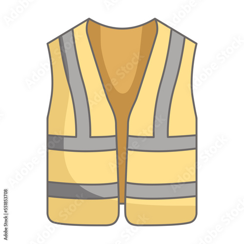 Safety vest icon