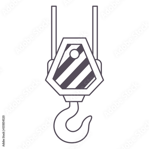 Crane hook icon