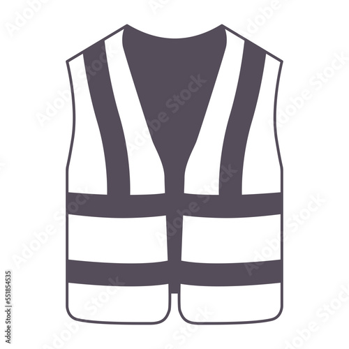 Safety vest icon