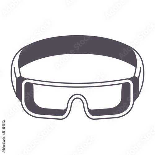 Safety goggle icon