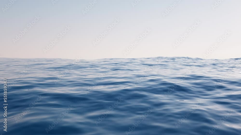 Loop animation of empty water surface, 3d rendering. Loop animation of empty water surface, 3d rendering.