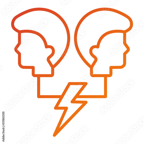 Conflicting Thoughts Icon Style
