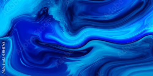 close-up fragment of acrylic oil paint liquid marble wallpaper background illustration.