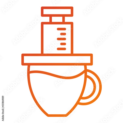Aeropress Icon Style