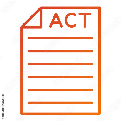 Act Icon Style