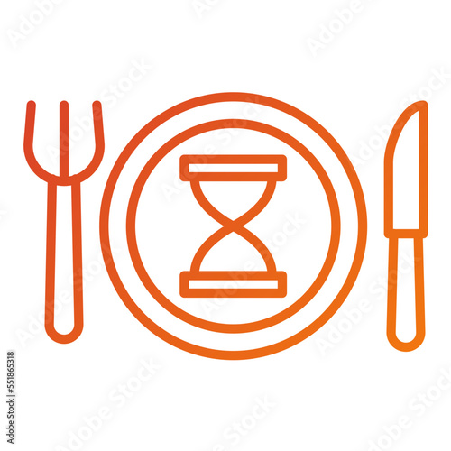 Eating Slowly Icon Style