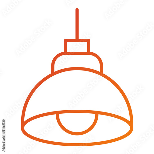 Pendant Light Icon Style