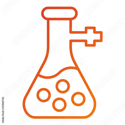 Suction Flask Icon Style
