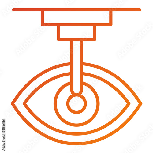 Laser Vision Correction Icon Style