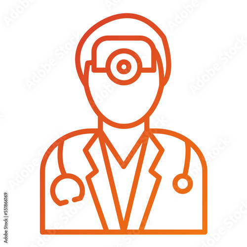 Ophthalmologist Male Icon Style