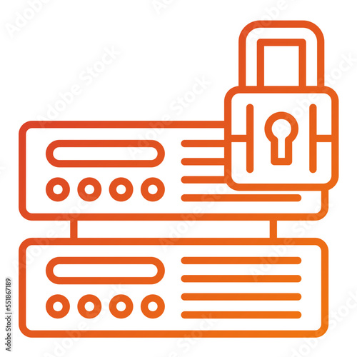 Server Security Icon Style