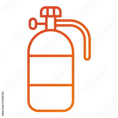 Oxygen Tank Icon Style