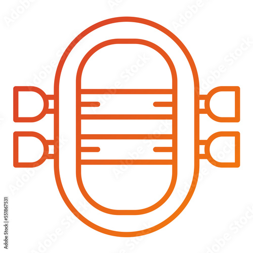 Rafting Icon Style