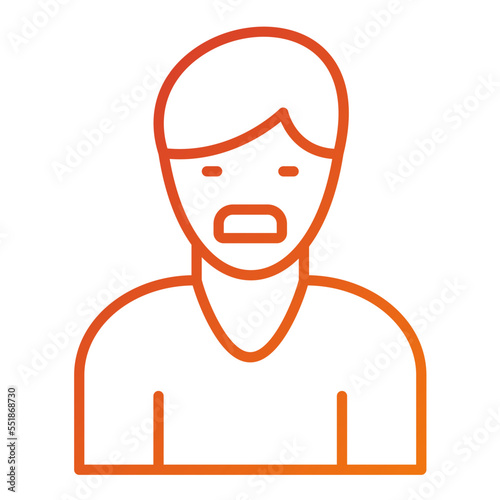 Choking Feeling Icon Style