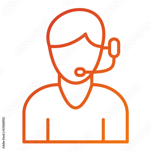 Customer Service Icon Style