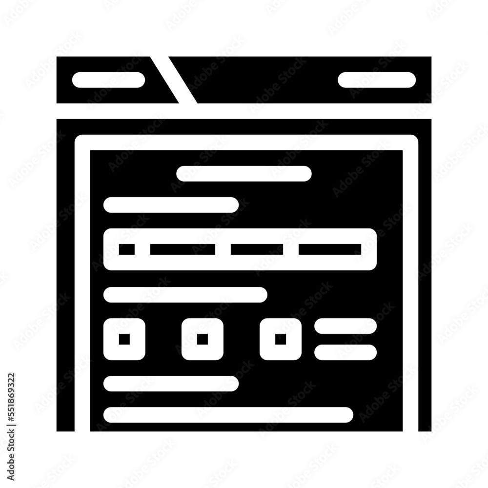 web folder glyph icon vector. web folder sign. isolated symbol illustration web folder glyph icon vector. web folder sign. isolated symbol illustration
