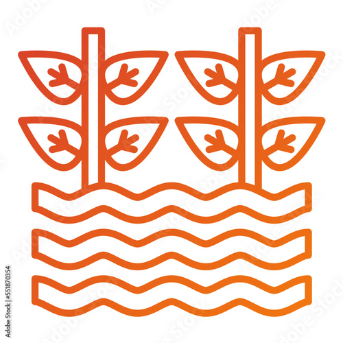 Hydroponic Technology Icon Style