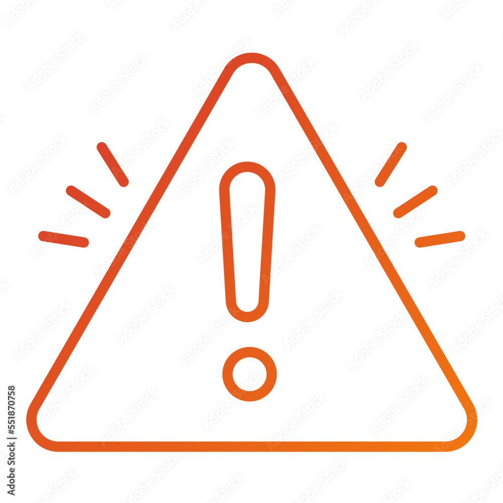 Warning Sign Icon Style Warning Sign Icon Style