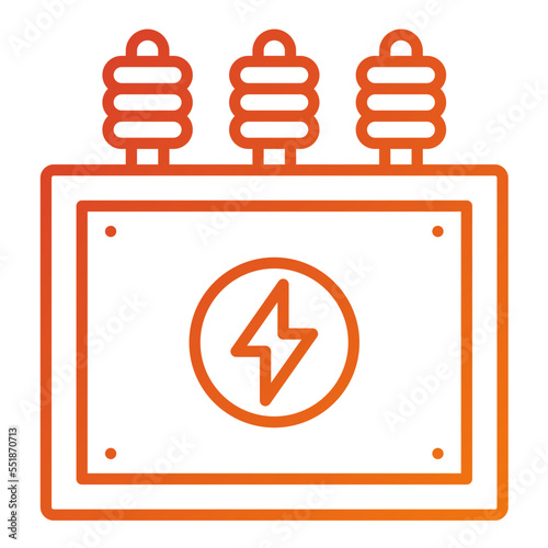 Power Transformer Icon Style