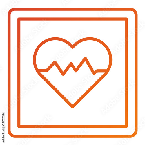 Defibrillator Icon Style