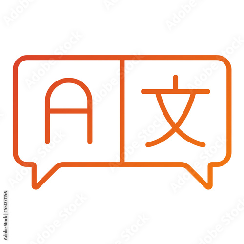 Translator Icon Style