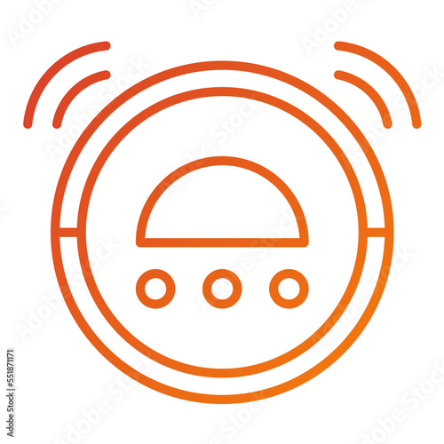 Smart Vacuum Icon Style