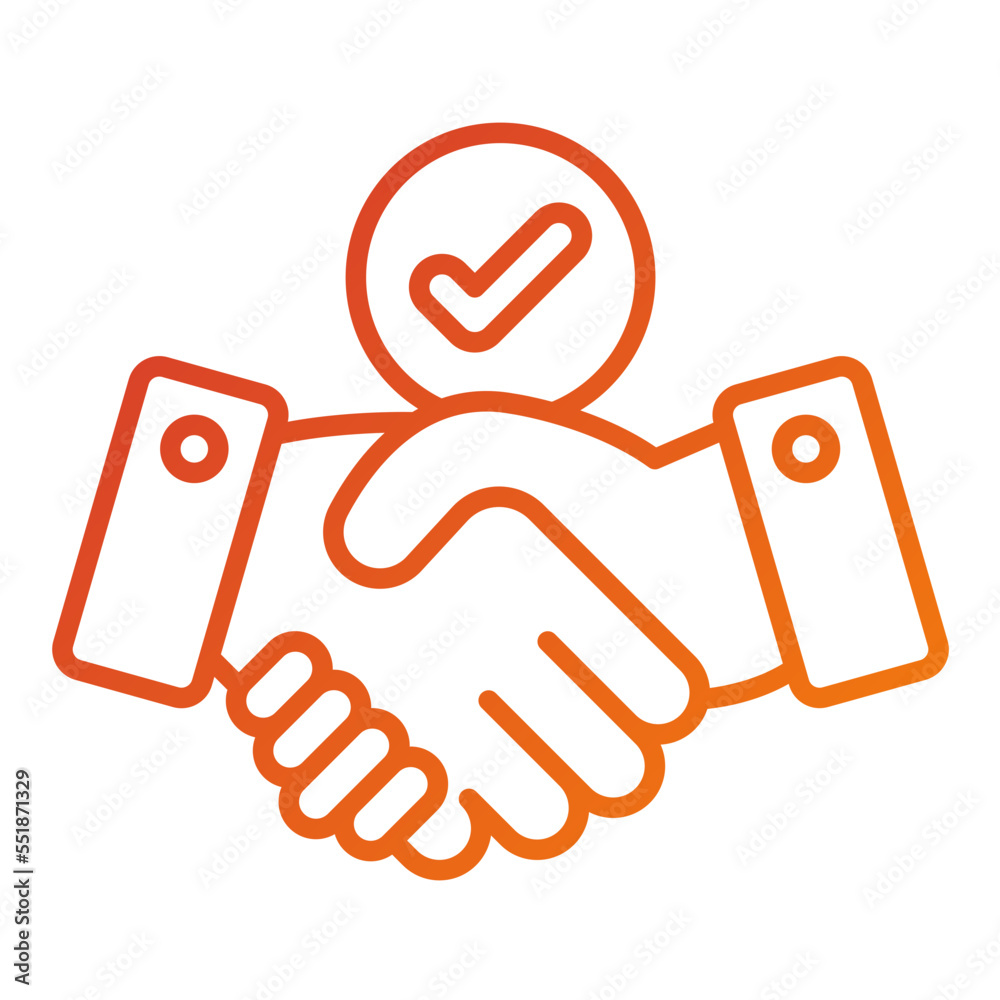 Fototapeta premium Foreigner Friendly Icon Style