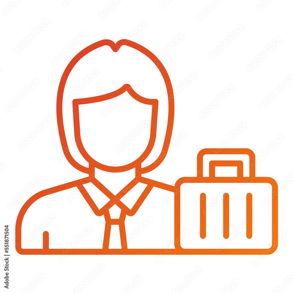 Female Passenger Icon Style Female Passenger Icon Style