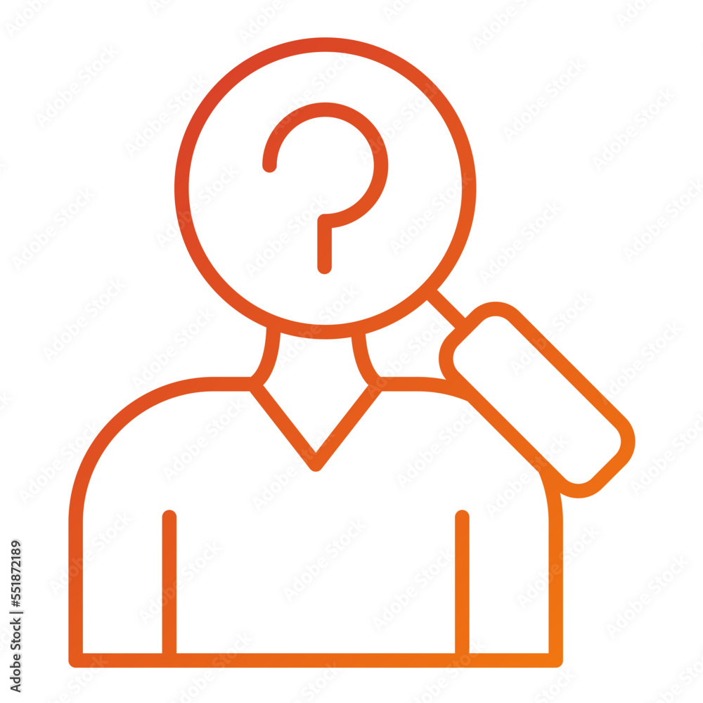 Missing Person Icon Style Missing Person Icon Style