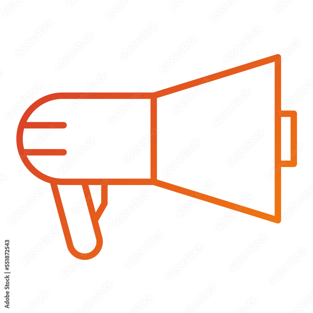 Megaphone Icon Style Megaphone Icon Style