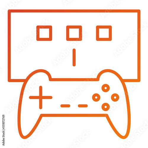 Console Game Icon Style